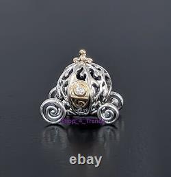 100% PANDORA 792553C01 Disney 100th Anniversary Cinderella's Enchanted Charm