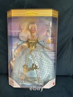 1996 Mattel Disney's Cinderella Barbie Doll Collector Edition NRFB #16900