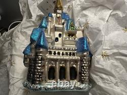 1998 Christopher Radko Disney Cinderella Castle Ornament 98-DIS-42 NEW CONDITION