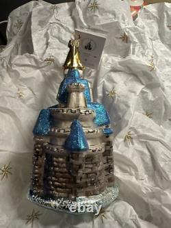 1998 Christopher Radko Disney Cinderella Castle Ornament 98-DIS-42 NEW CONDITION