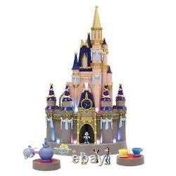 (2) Disney World 50th Anniversary Cinderella Castle Playsets Light Up SOLD OUT
