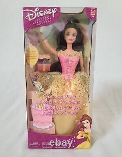 2002 Disney Princess Party Dolls, RARE, Barbie Mattel LOT of 5, Ring For You