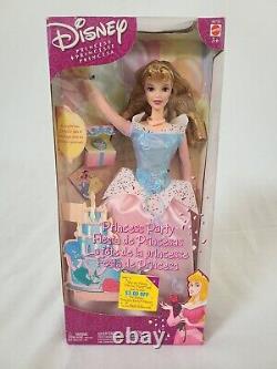2002 Disney Princess Party Dolls, RARE, Barbie Mattel LOT of 5, Ring For You