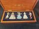2003 DISNEY PIN CINDERELLA TRANSFORMATION SET LIMITED EDITION With WOOD BOX