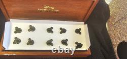 2003 DISNEY PIN CINDERELLA TRANSFORMATION SET LIMITED EDITION With WOOD BOX