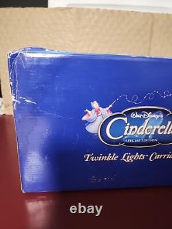 2004 Disney Princess Special Edition Cinderella Twinkle Lights Carriage Rare