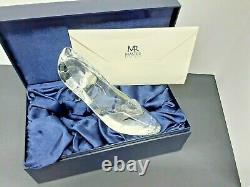 2004 Nr Mint Master Replicas Disney Cinderella Glass Slipper LE 2293/ 2500