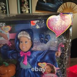 2005 Disney Princess Special Edition Cinderella Fairy Godmother Doll NEW Rare