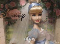 2008 Walt Disney Brass Key Porcelain Cinderella Wedding Limited Doll MIB NRFB