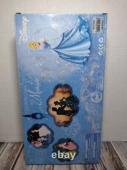 2012 Disney Store Cinderella Mini Doll Set Prince Charming+ugly Step Sisters Set