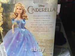 2014 Disney Store Cinderella Fairy Godmother Dolls Live Action Movie Royal Ball