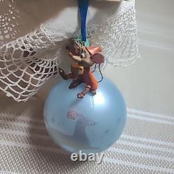 2016 Disney'Cinderella' Jack And GusGus Ornament New With Tags -Ships From USA