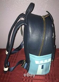 2019 Disney Parks Magic Kingdom Cinderella Castle Loungefly Mini Backpack New