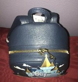 2019 Disney Parks Magic Kingdom Cinderella Castle Loungefly Mini Backpack New