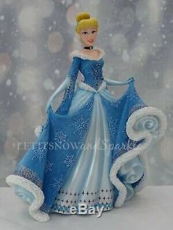 2019 NEW Jim Shore DISNEY Showcase 4th in Holiday Princess Series Cinderella