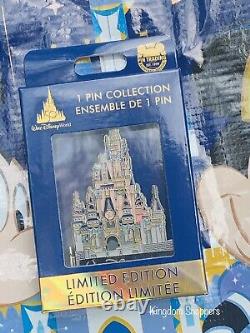 2021 Disney Magic Kingdom Wdw 50th Anniversary Cinderella Castle Jumbo Le Pin