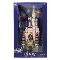 2021 Disney Parks 50th Anniversary Cinderella Castle Playset 23 Light Up NIB