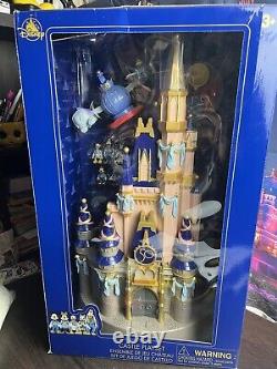 2021 Disney Parks 50th Anniversary Cinderella Castle Playset 23 Light Up New