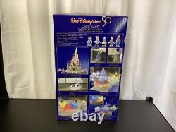 2021 Disney Parks 50th Anniversary Cinderella Castle Playset 23 Light Up New