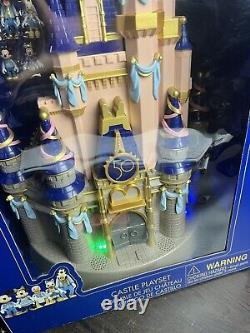 2021 Disney Parks 50th Anniversary Cinderella Castle Playset 23 Light Up New