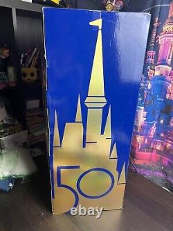 2021 Disney Parks 50th Anniversary Cinderella Castle Playset 23 Light Up New