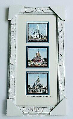 2021 Disney Parks David Doss Magical Celebrations 50th Frame Giclee LE 147/1971