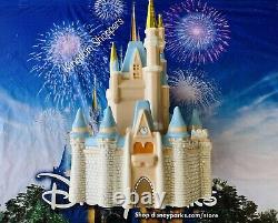 2021 Disney Parks Magic Kingdom Cinderella Castle Ceramic Cookie Jar Canister