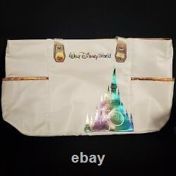 2021 Walt Disney World 50th Anniversary Set Castle Tote Hand Bag, Mugs, & Pin