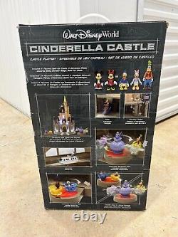 2023 Disney Cinderella Castle Lights Sound Fireworks Play Set NEW Factory Sealed