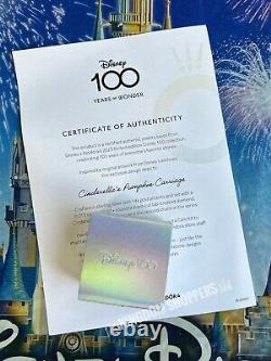 2023 Disney Parks 100 Years 100th Cinderella Pumpkin Carriage Charm Pandora New