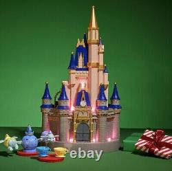 2023 Disney Parks Cinderella Castle Light Up Play Set Walt 100th Anniversary New