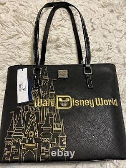 2023 Disney Parks Dooney & Bourke Cinderella Castle Magic Kingdom Tote Bag NEW
