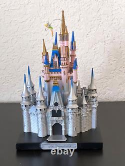 2023 Walt Disney World Disney100 Cinderella Castle 8.5 Figure +Tinker Bell NEW