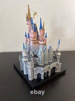 2023 Walt Disney World Disney100 Cinderella Castle 8.5 Figure +Tinker Bell NEW