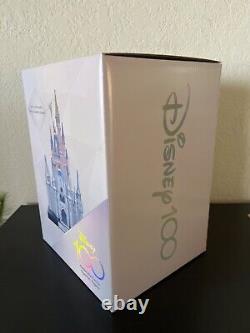 2023 Walt Disney World Disney100 Cinderella Castle 8.5 Figure +Tinker Bell NEW