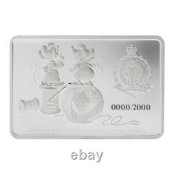 2025 Disney Cinderella 75th Jaq & Gus 1 oz Silver Coin By Agoro Mintage o