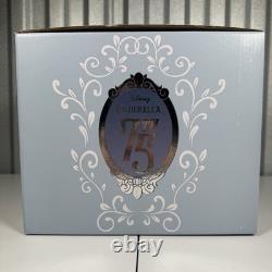 2025 Disney Parks Cinderella 75th Anniversary Glass Slipper Figurine New In Box