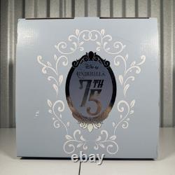 2025 Disney Parks Cinderella 75th Anniversary Glass Slipper Figurine New In Box