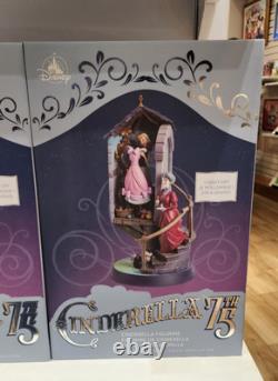 2025 Disney Parks Cinderella 75th Anniversary Light-Up Figurine New IN HAND