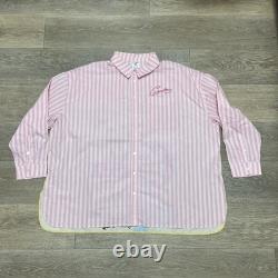 2025 Disney Parks Cinderella 75th Anniversary Long Sleeve Woven Shirt 2XL NEW