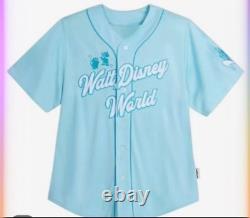 2025 Walt Disney World Cinderella Baseball Jersey Adult Size XL NEW With TAG