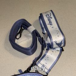2026 Disney D23 Cinderella's Castle Light Blue Lug Crossbody Bag New With Tags