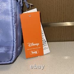 2026 Disney D23 Cinderella's Castle Light Blue Lug Crossbody Bag New With Tags