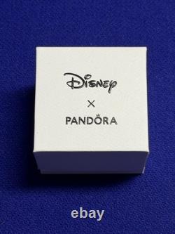 2026 Disney Pandora Cinderella Glass Slipper Charm Gold plated WithLab Diamond NEW