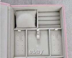 2026 Disney Parks Pandora Princess Collection Storybook Pink Jewelry Box Book