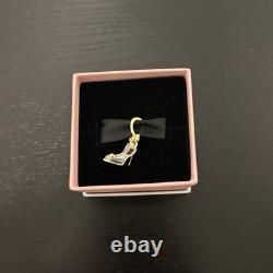 2026 Disney Parks Princess Cinderella Glass Slipper Shoe Dangle Pandora Charm