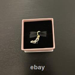 2026 Disney Parks Princess Cinderella Glass Slipper Shoe Dangle Pandora Charm