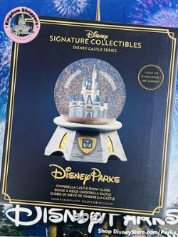 2026 Disney Parks Walt Disney World Cinderella Castle Series Snow Globe New