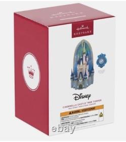 2026 Hallmark Keepsake Disney Cinderella Castle Tree Topper NEW IN BOX