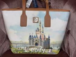 2026 Walt Disney World 55th Anniversary Dooney & Bourke Parks Tote Bag LAST ONE